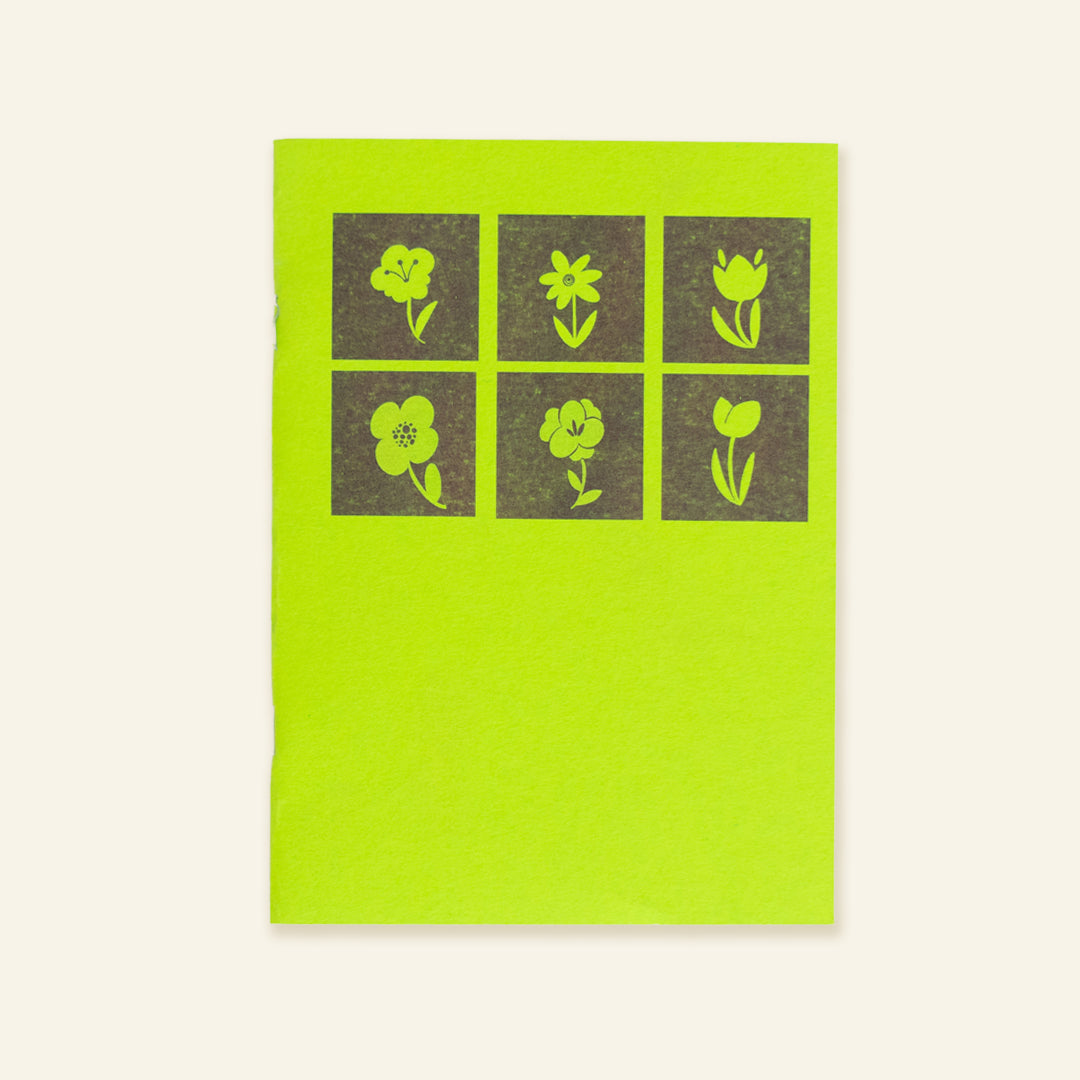 Notebook with Flowers