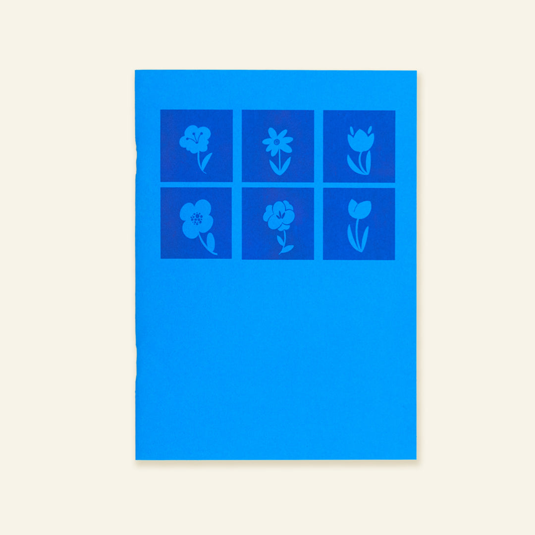 Notebook with Flowers