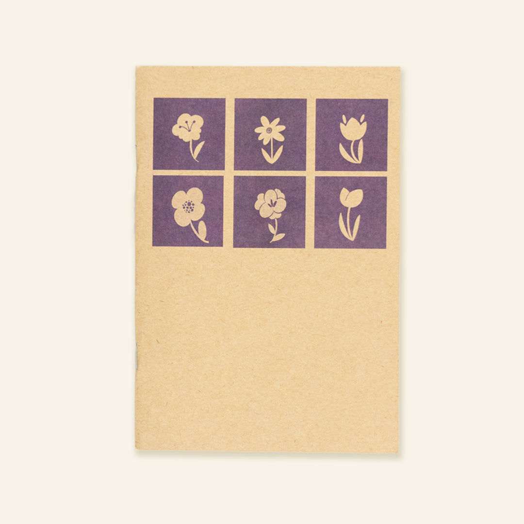 Notebook with Flowers