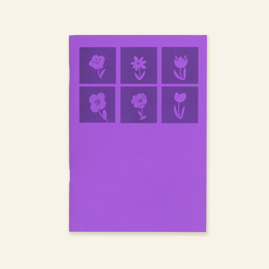 Notebook with Flowers
