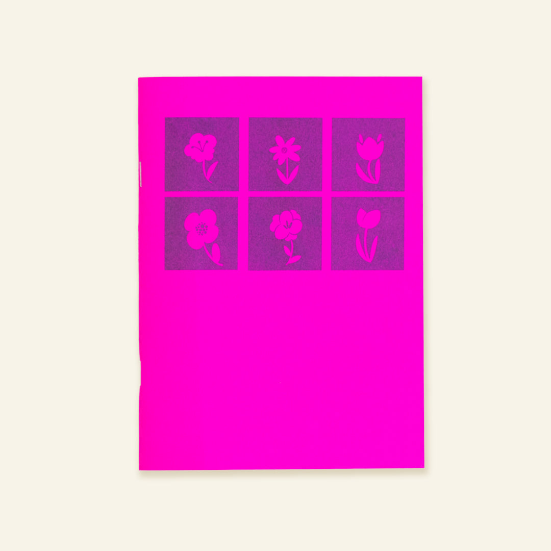 Notebook with Flowers