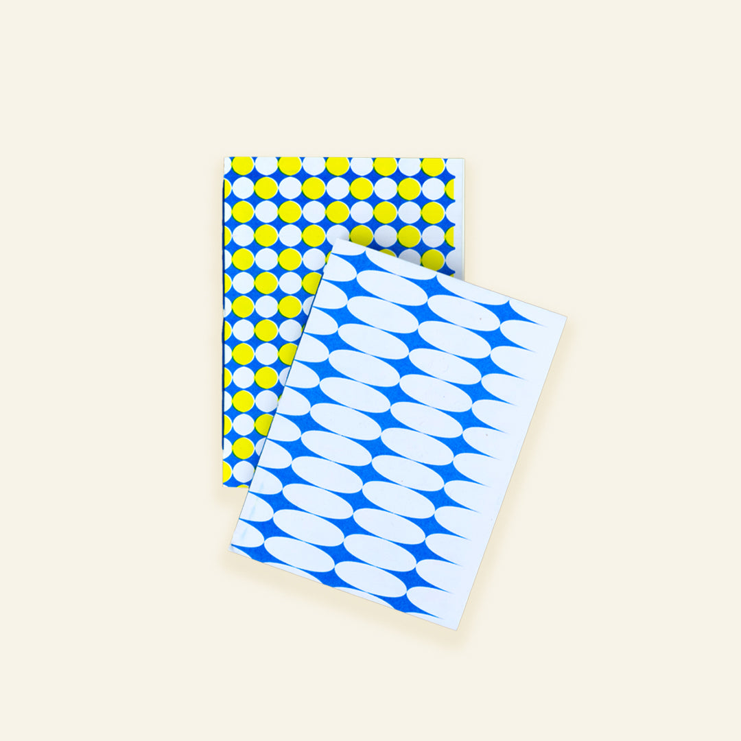 Scrap Notebooks - Geometric (Pack of 2)