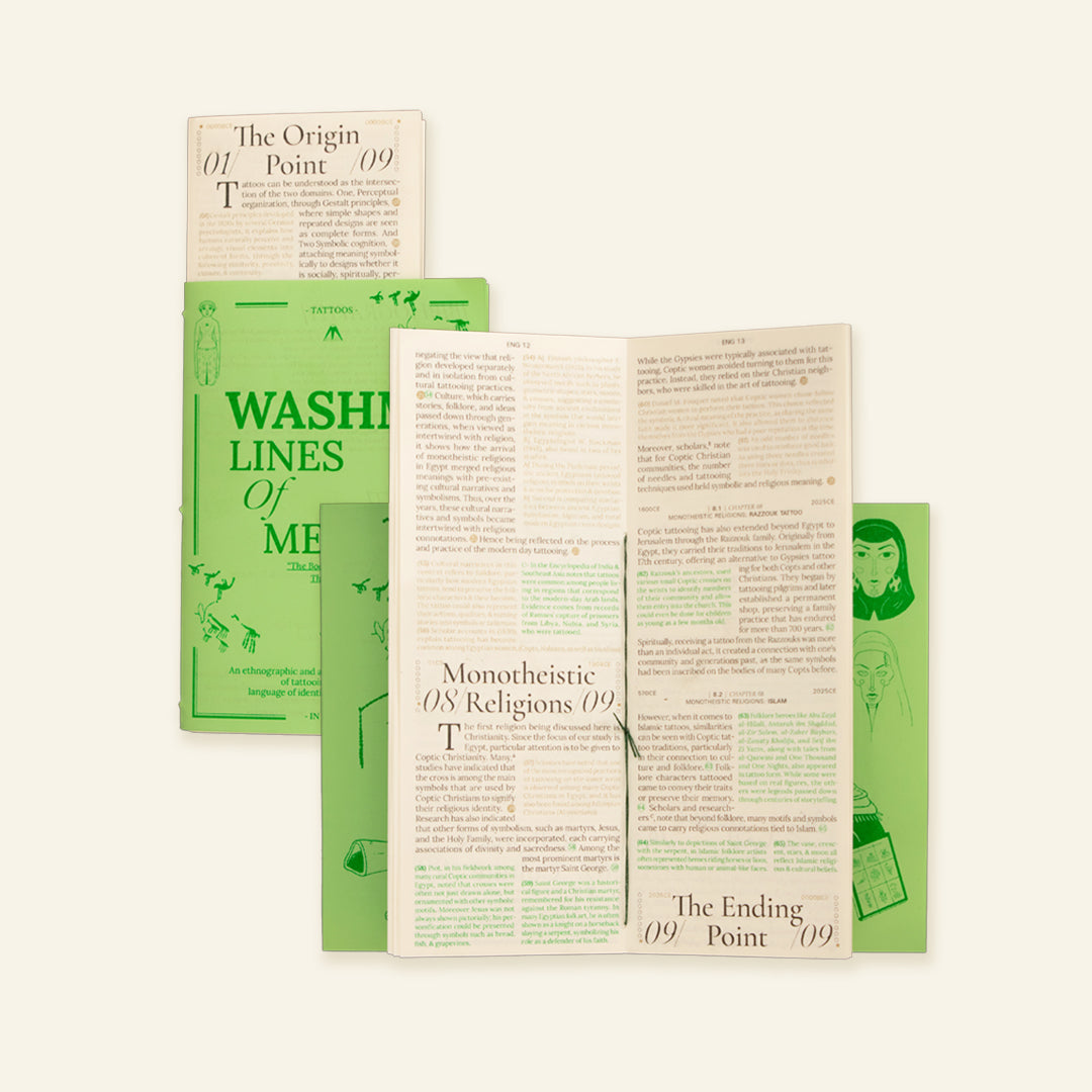 Washm; Lines of memory (Tattoos)