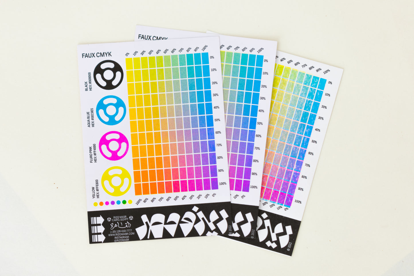 Rizo Masr Colors Chart