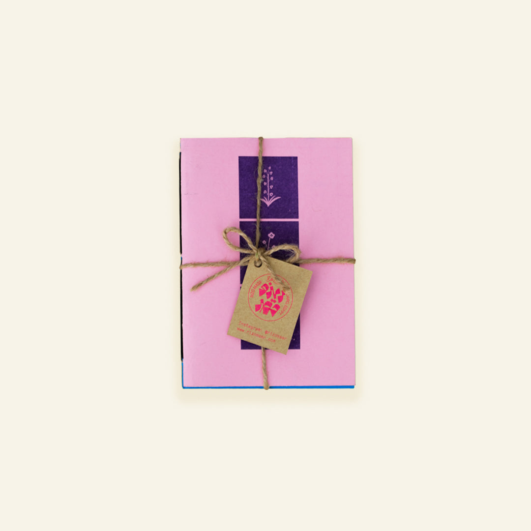 Scrap Notebooks - Flowers (Pack of 3)
