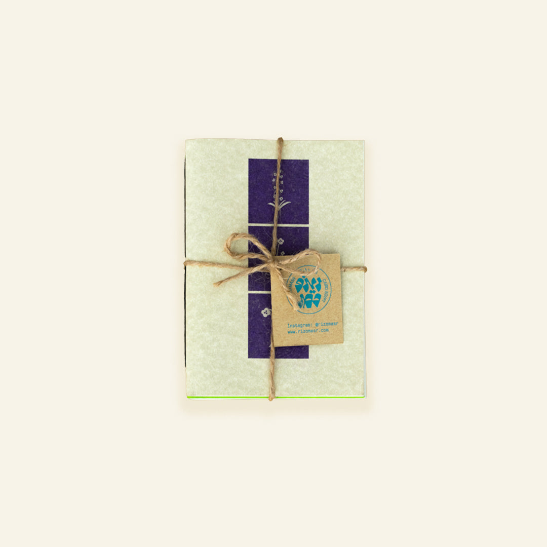 Scrap Notebooks - Flowers (Pack of 3)